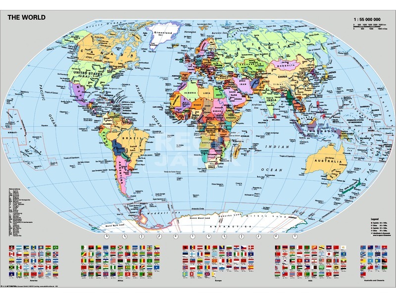 világ térkép REGIO Játék | Puzzle 1000 db   Világtérkép világ térkép