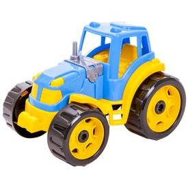 Műanyag színes traktor - többféle