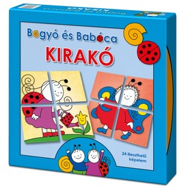 Bogyó és Babóca Kirakó 2 x 4 darabos puzzle