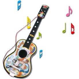 Műanyag húros, játék gitár
