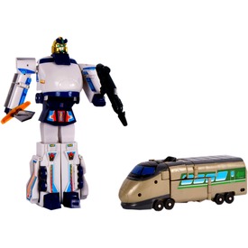 Super Express transzformer vonat robot
