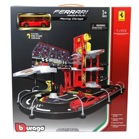 Bburago Ferrari Racing garázs 1:43
