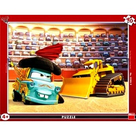 Dino Puzzle 40 db, keretes - Verdák 322059