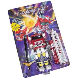 Transzformer tűzoltóautó robot