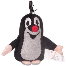 Plüss Kisvakond, tapadókorongos 10cm. 