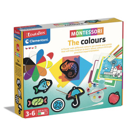 Clementoni: Montessori - Fedezd fel a színeket