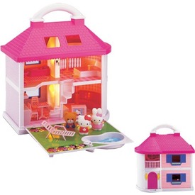 Hello Kitty világító babaház