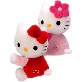 Hello Kitty plüss mágneses figura