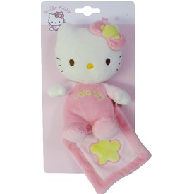 Hello Kitty plüssfigura, szundi kendő