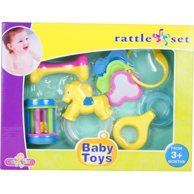 Csörgős játékszett 5 dabaros, 2 féle