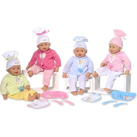 Funkciós baba 43 cm, kiegészítőkkel