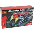 Építőjáték piros motor