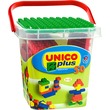Unico Plus építőjáték vödörben