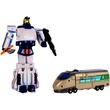 Super Express transzformer vonat robot