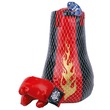 Piros-fekete boksz-szett 43 cm. 