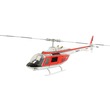 Fém modell helikopter Bell 206