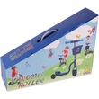 kép nagyítása 3kerekű bébi roller kék (dobozos)