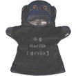 Gorilla plüss kesztyűbáb