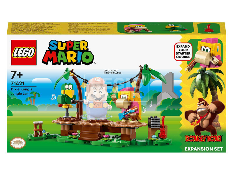 LEGO Super Mario 71421 Dixie Kong Jungle Jam kieg.  kép nagyítása