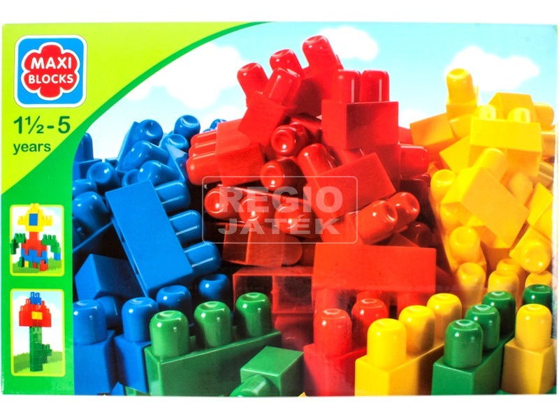 Maxi Blocks 32 darabos építőjáték dobozban