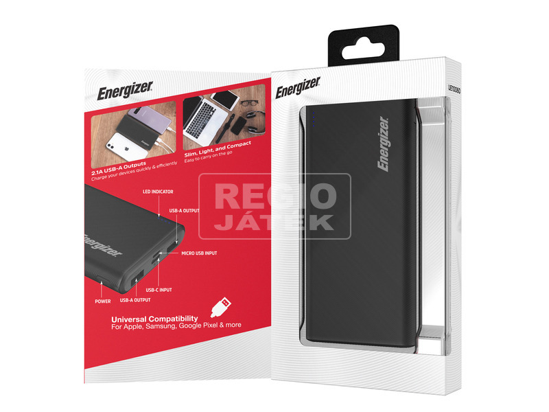 Energizer MAX Power Bank 10000 mAh REGIO JÁTÉK áruház