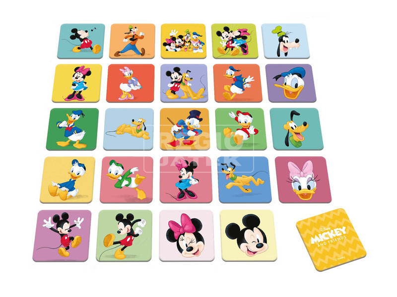 Memóriajáték - Mickey és barátai kép nagyítása
