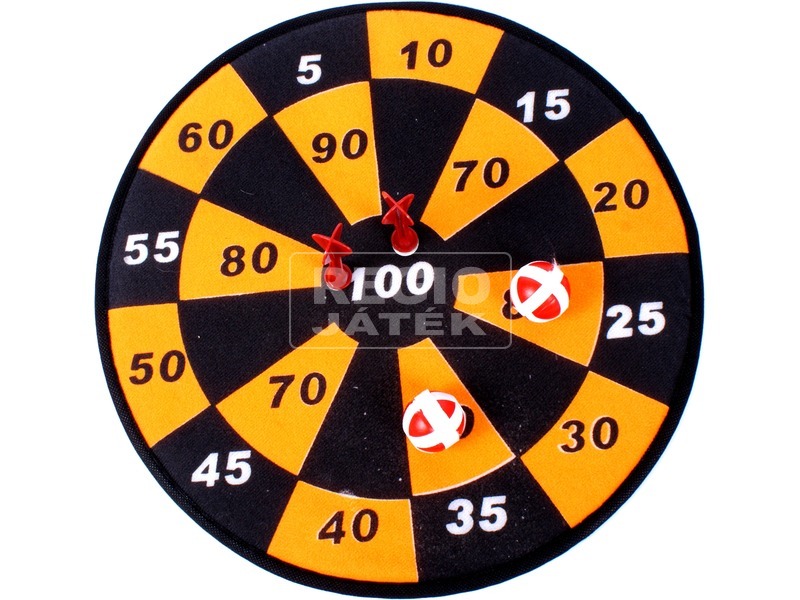 Tépőzáras darts tábla - 36 cm kép nagyítása
