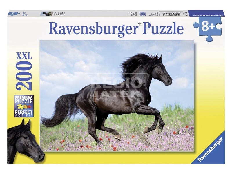 Ravensburger: Fekete ló 200 darabos XXL puzzle