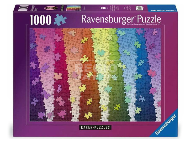 Puzzle 1000 db - Színkavalkád | REGIO JÁTÉK Webáruház