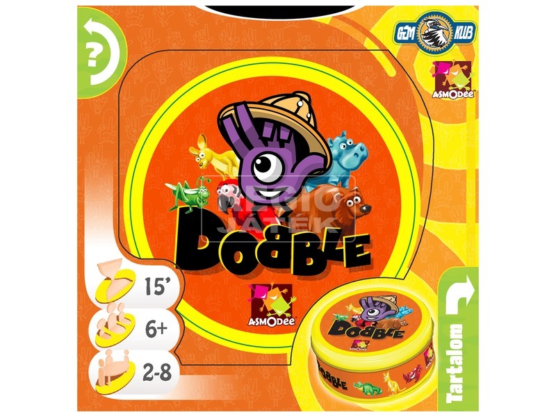 Dobble Animals társasjáték kép nagyítása