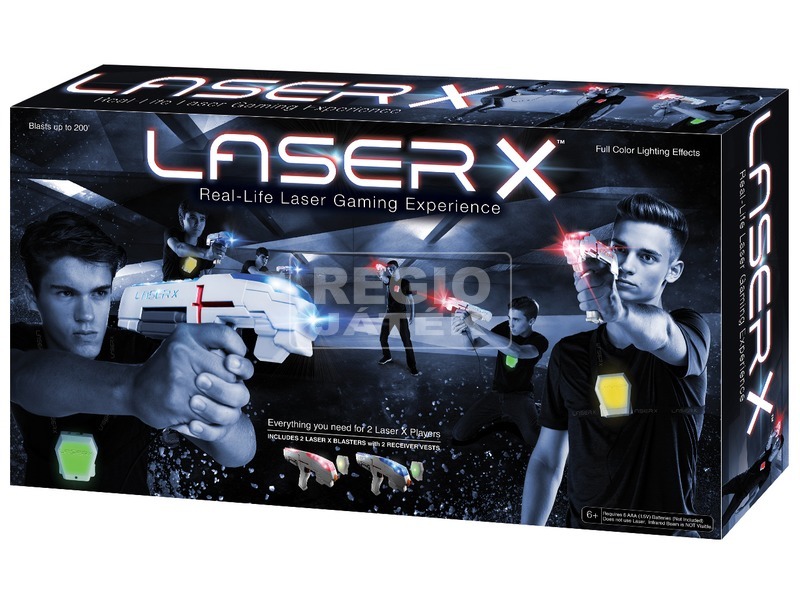 Laser-X infravörös pisztoly 2 darabos készlet kép nagyítása