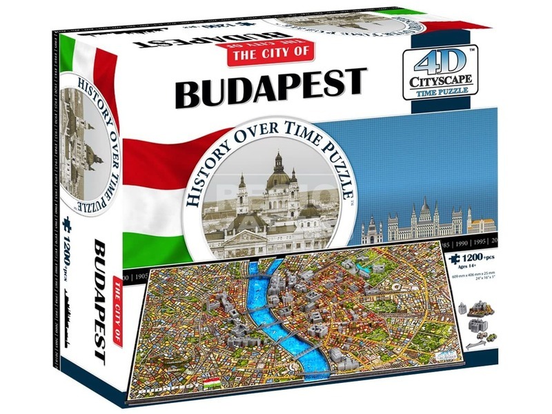 REGIO Játék 4D Budapest puzzle 1200db