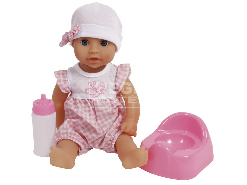 Baby Dribbles pisilő baba kiegészítőkkel - 30 cm kép nagyítása