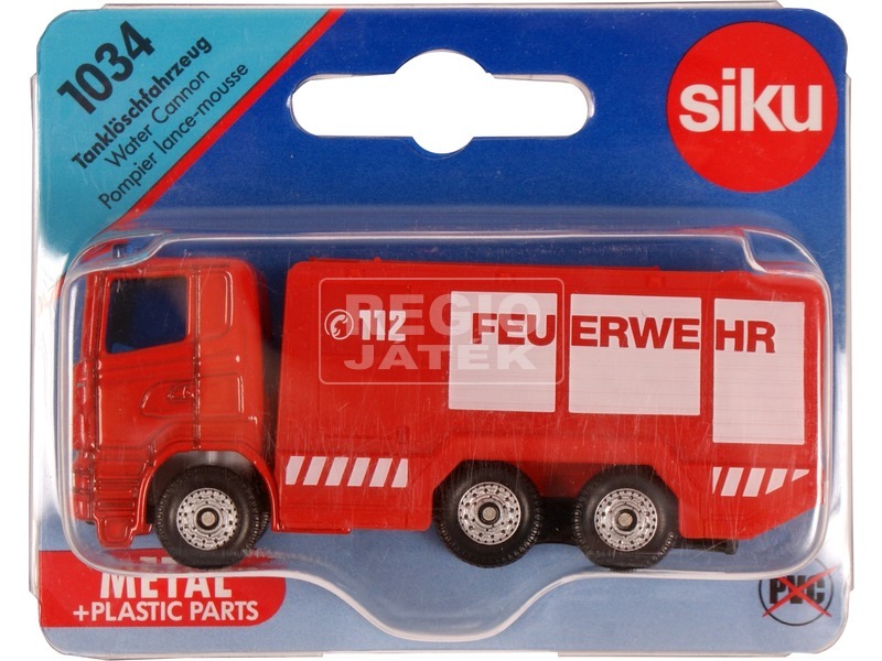 SIKU Scania tűzoltó autó 1:87 - 1034 kép nagyítása