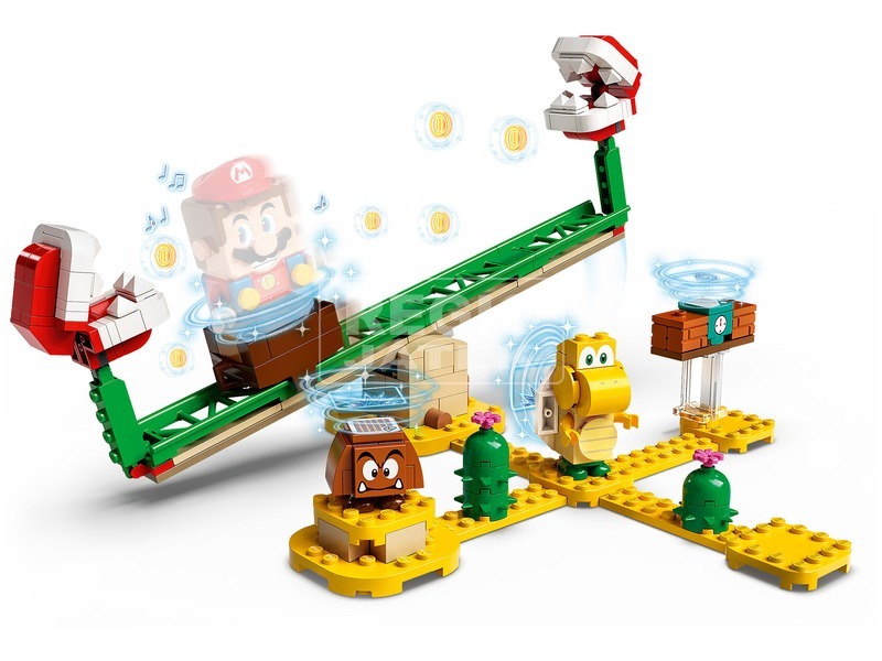LEGO® Super Mario™ A Piranha növény erőcsúszdája kiegészítő szett 71365 kép nagyítása