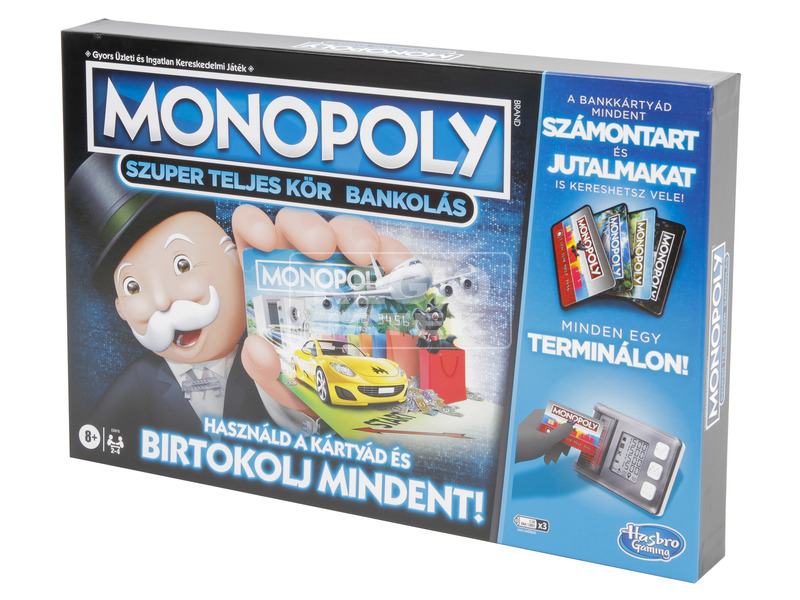 Monopoly Super Electronic Banking társasjáték kép nagyítása