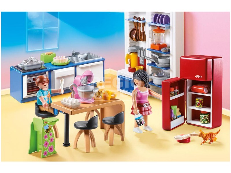 Playmobil Családi konyha 70206 kép nagyítása