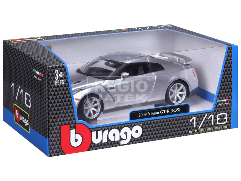Bburago 1 /18 - Nissan GT R kép nagyítása