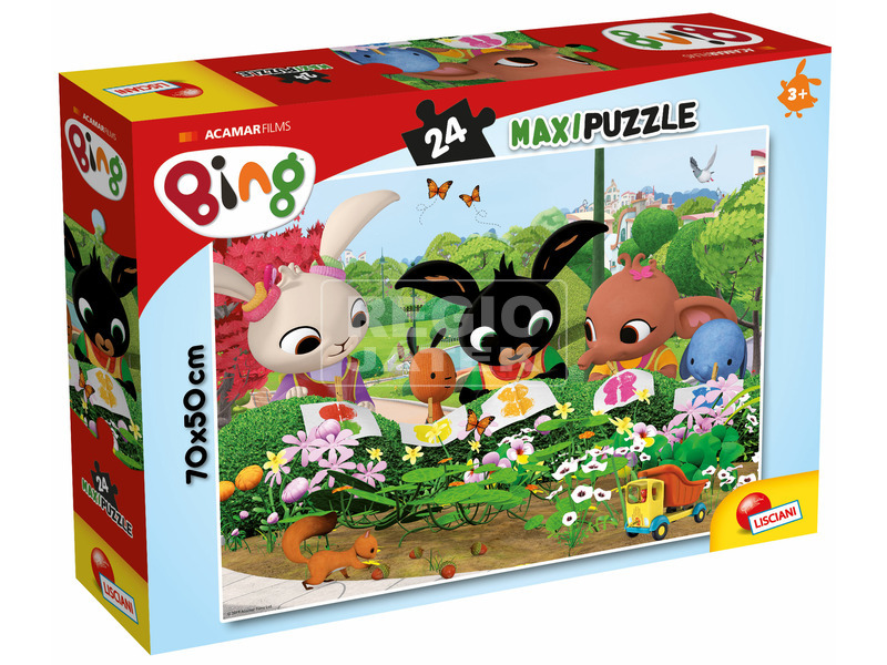 Bing maxi puzzle 24 db-os, 70x50cm, Kertészet kép nagyítása