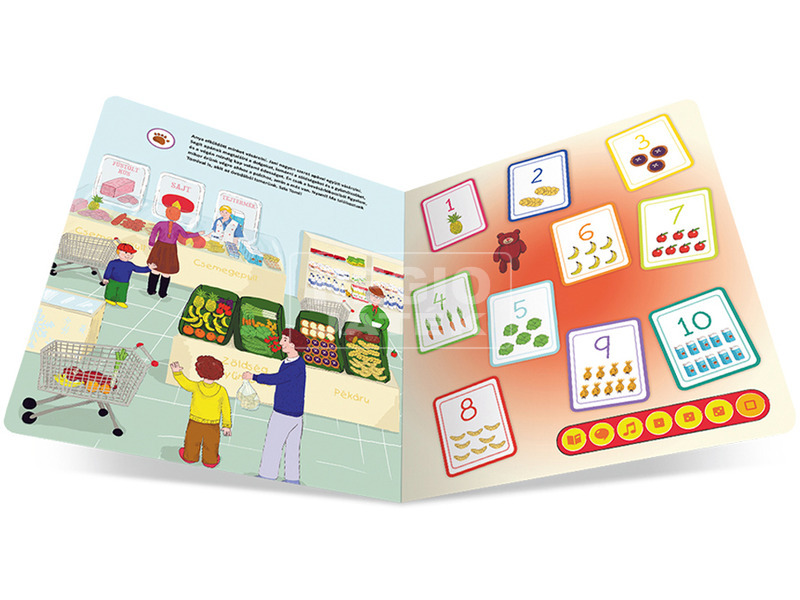 Tolki interaktív könyv - Játékos tanulás kép nagyítása