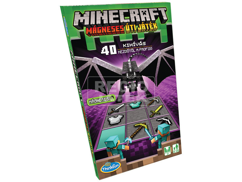 Thinkfun: Minecraft mágneses útijáték kép nagyítása