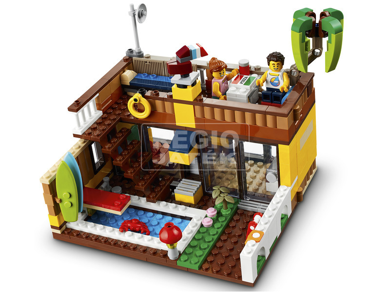 LEGO Creator 31118 Tengerparti ház szörfösöknek kép nagyítása