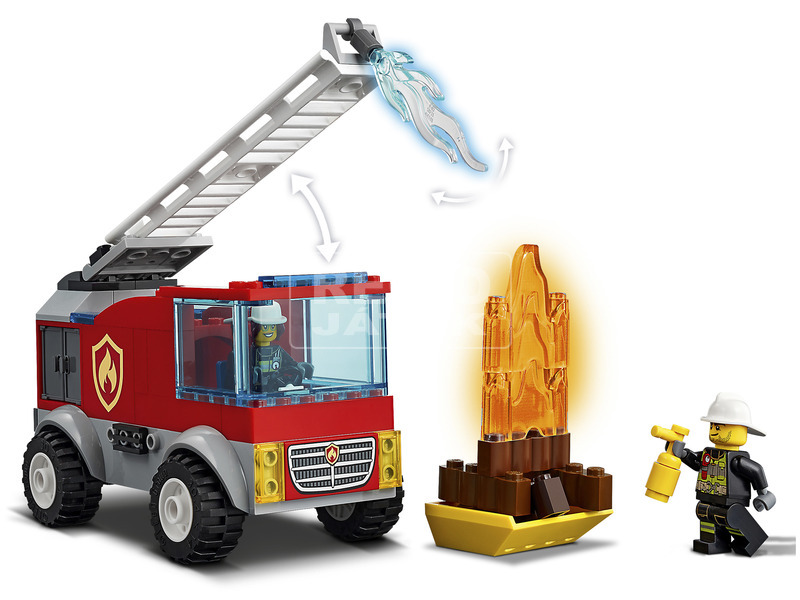 LEGO City Fire 60280 Létrás tűzoltóautó kép nagyítása
