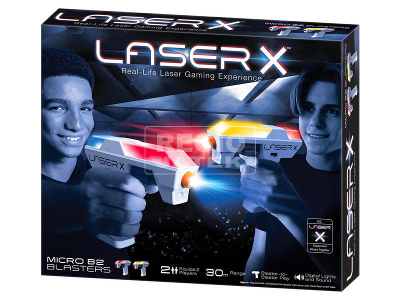 Laser-X Dupla csomag mikro pisztoly