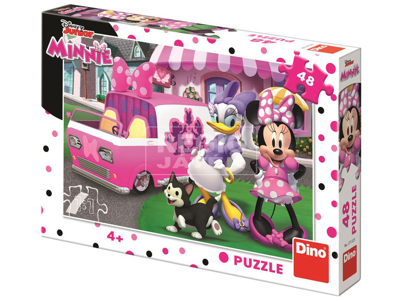 Dino Puzzle 48 db - Minnie és Daisy