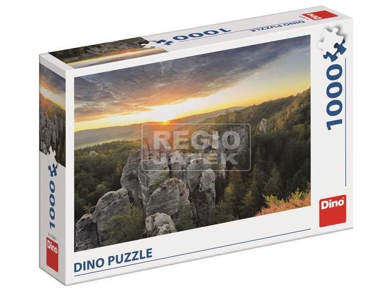 Dino Puzzle 1000 db - Sziklás hegység kép nagyítása