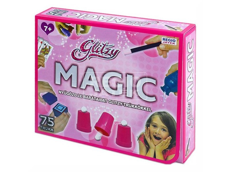 Glitzy Magic bűvészdoboz lányoknak - 75 trükkel kép nagyítása