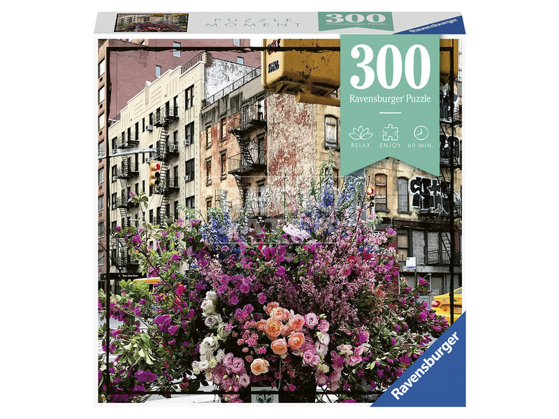 Ravensburger: Puzzle 300 db - Virágok New Yorkban kép nagyítása