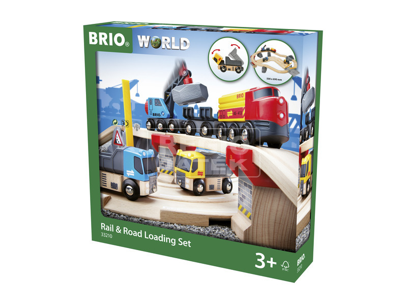BRIO Vonat és építkezés szett kép nagyítása