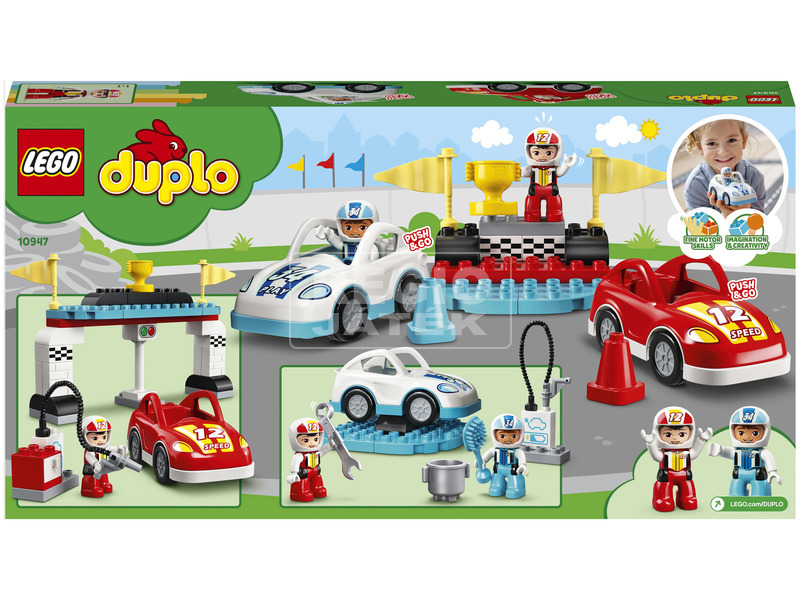 LEGO DUPLO Town 10947 Versenyautók kép nagyítása